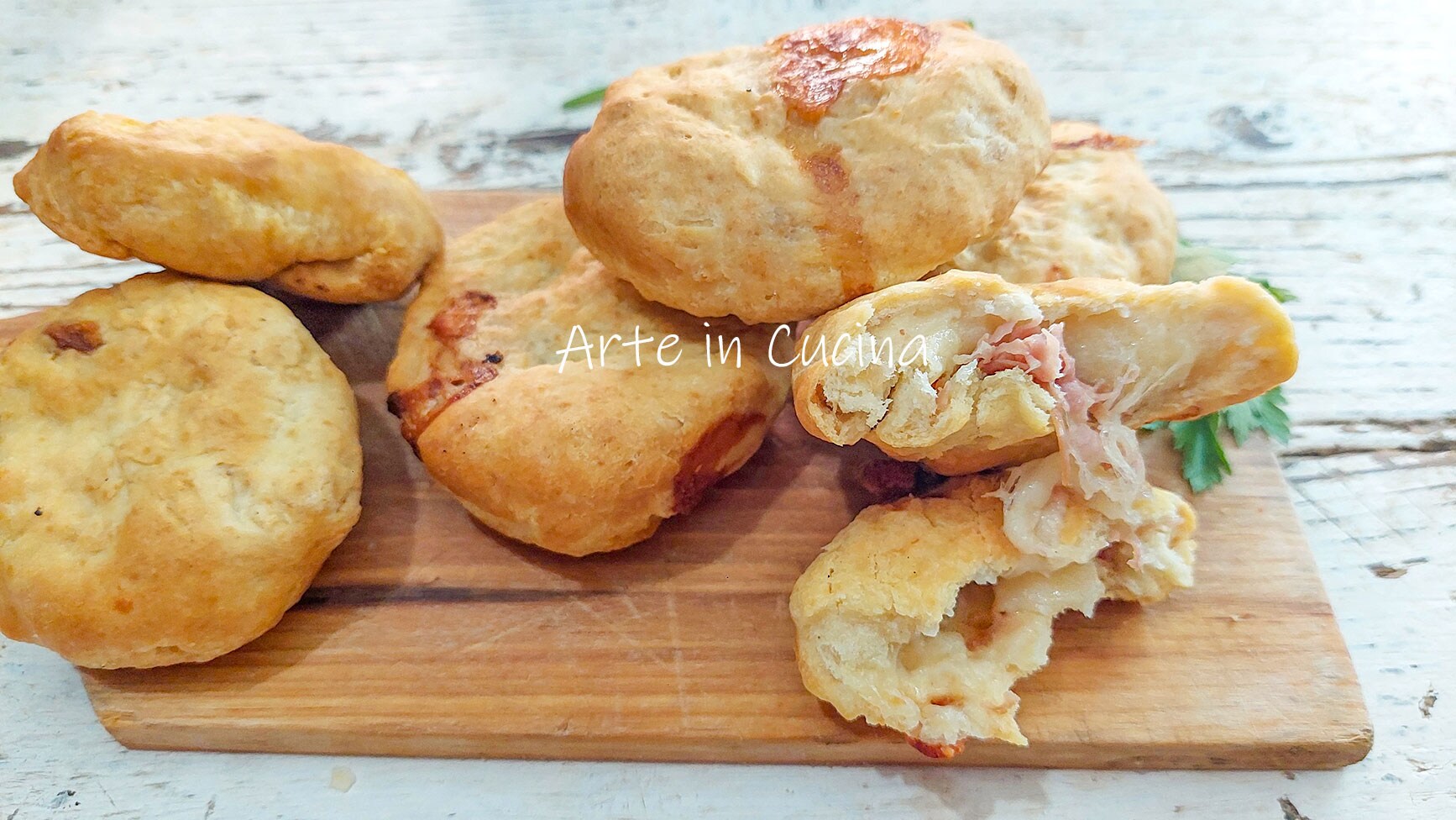 MINI FOCACCIA with MORTADELLA