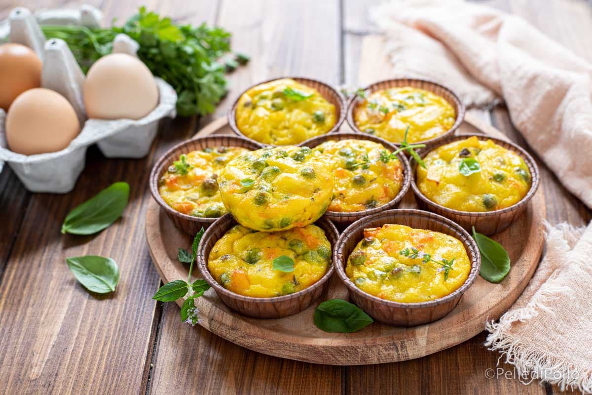 Mini Vegetable Flans