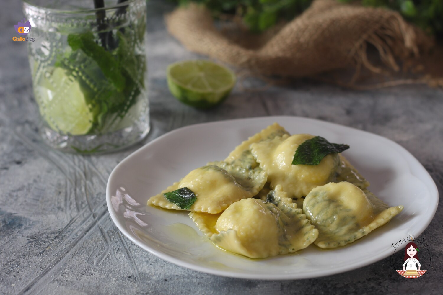 Mojito Ravioli