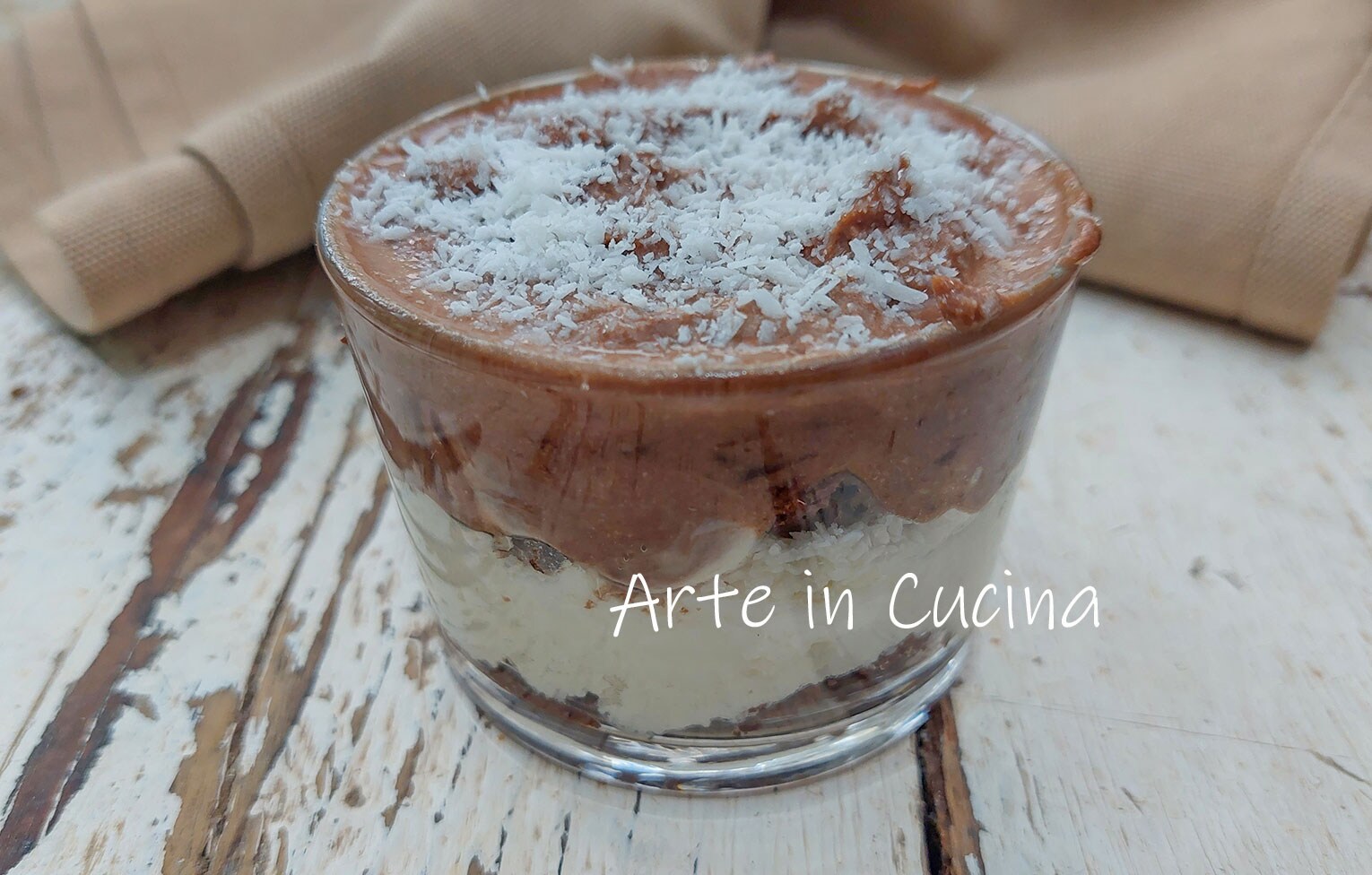 NUTELLA and COCONUT MOUSSE