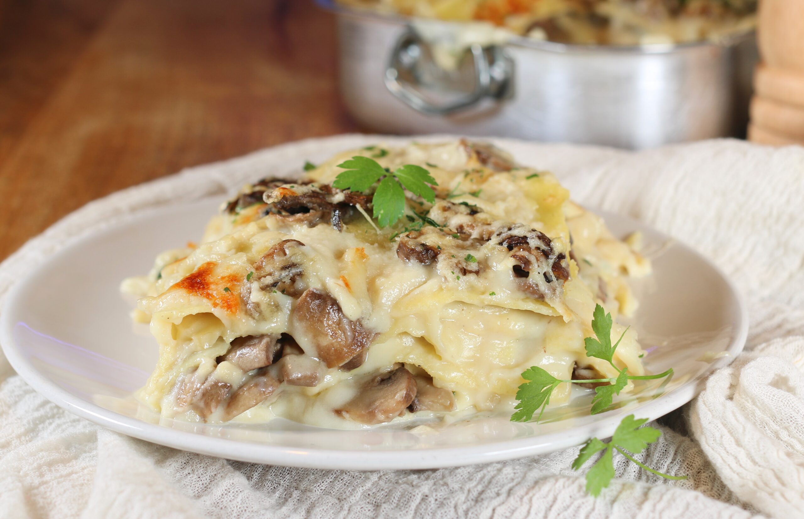 Mushroom Lasagna