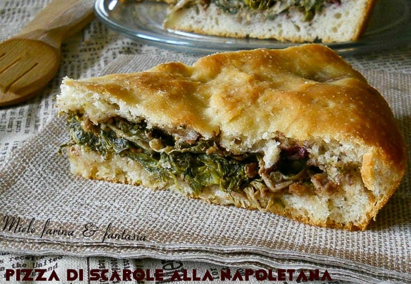 Neapolitan Escarole Pizza