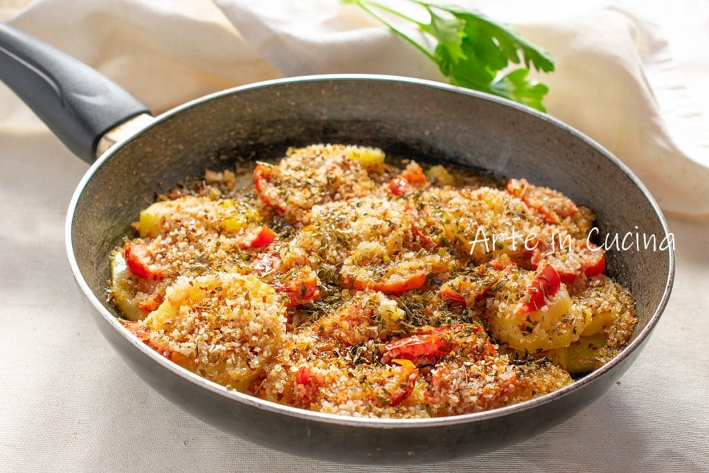 Neapolitan style fried potatoes