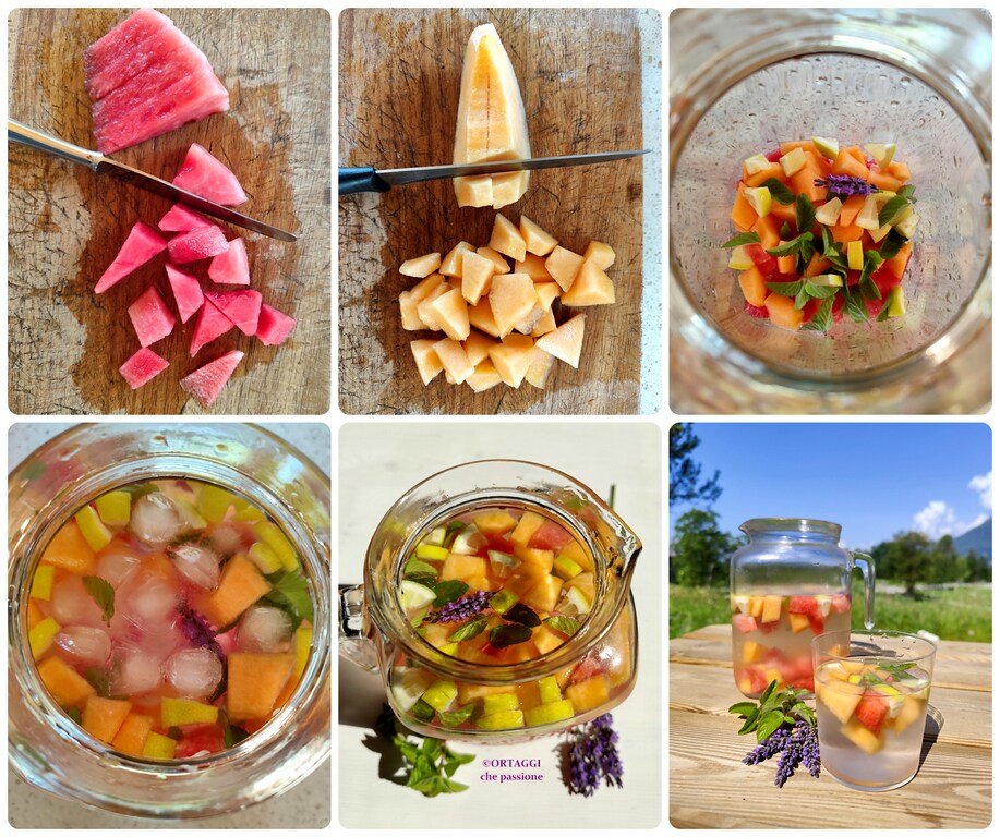 non-alcoholic summer drink ORTAGGI CHE PASSIONE