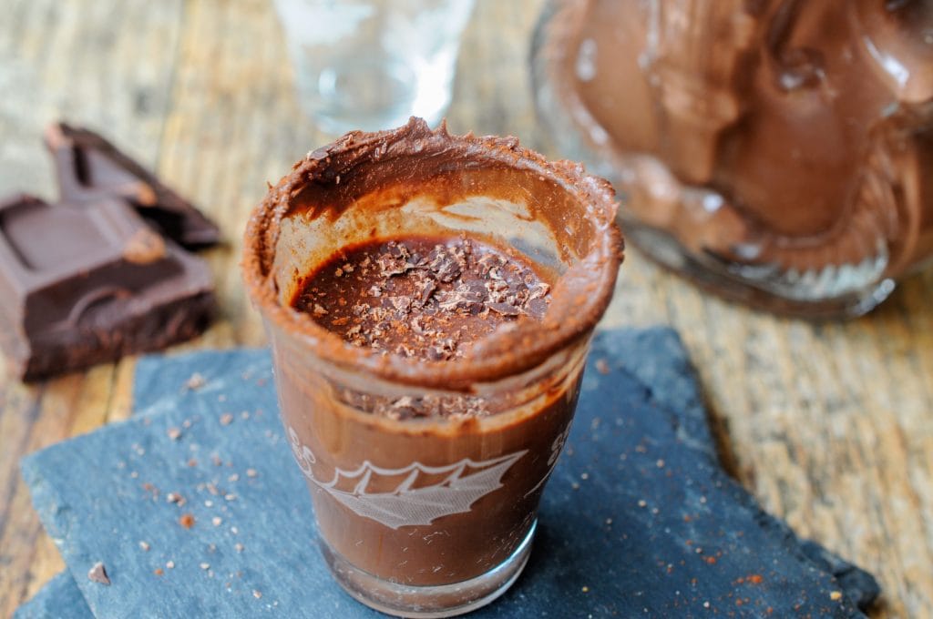 Nutella and chocolate liqueur without cream vickyart arte in cucina