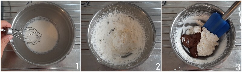 nutella cream for cake filling recipe without eggs without cooking only cream and nutella il chicco di mais 1 whipping the cream