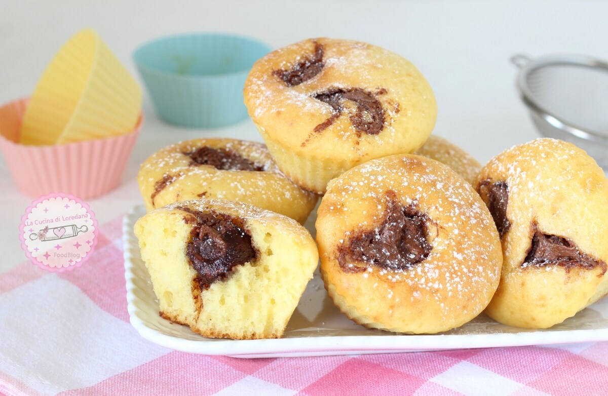 NUTELLA MUFFINS the softest and most delicious you’ve ever tasted