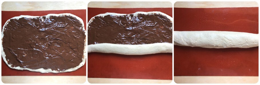 nutella rolls - step 2
