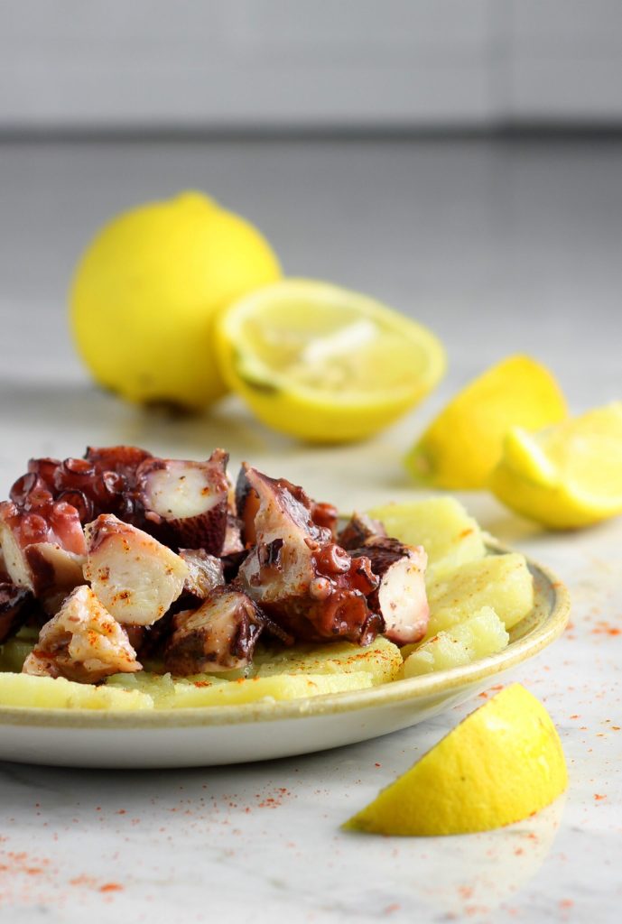Galician-Style Octopus in Pressure Cooker