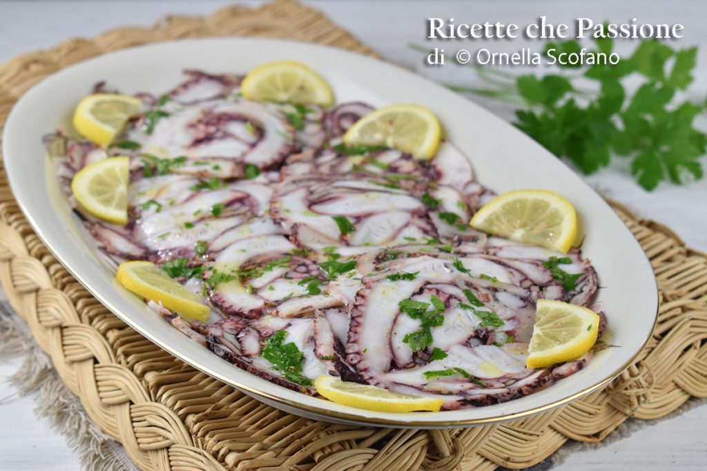 octopus carpaccio recipe