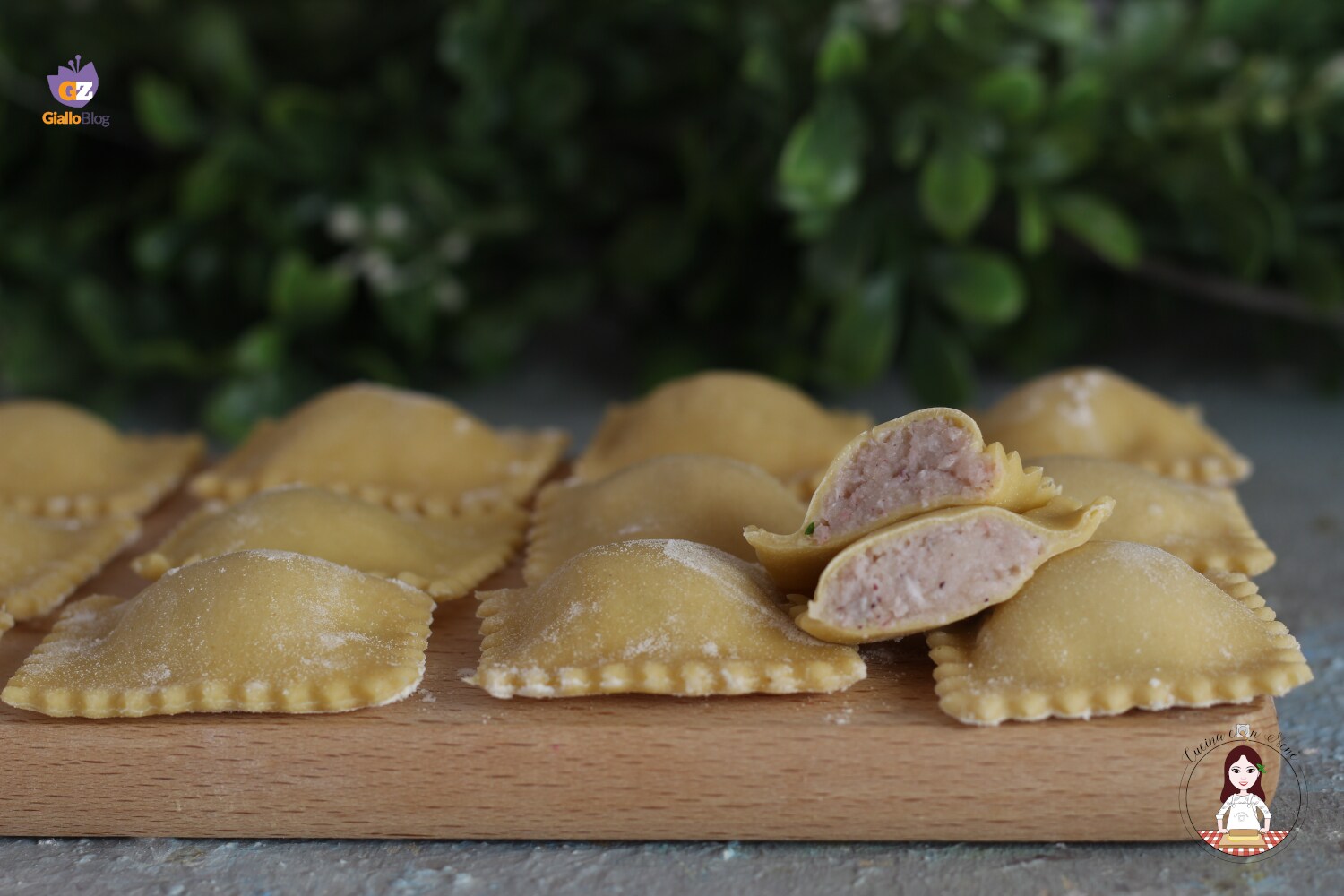 Octopus Stuffed Ravioli
