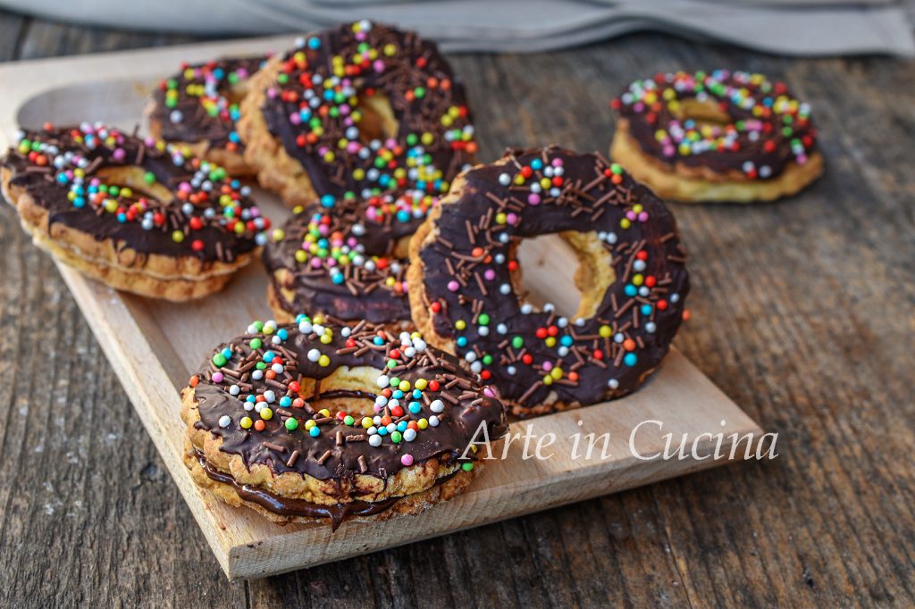 Oil Donuts with Nutella