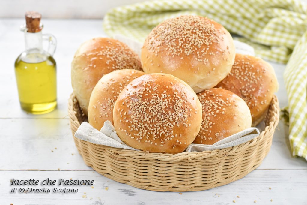 how to make olive oil hamburger buns