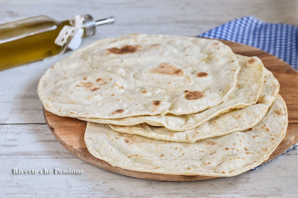Perfect olive oil flatbread for rolling