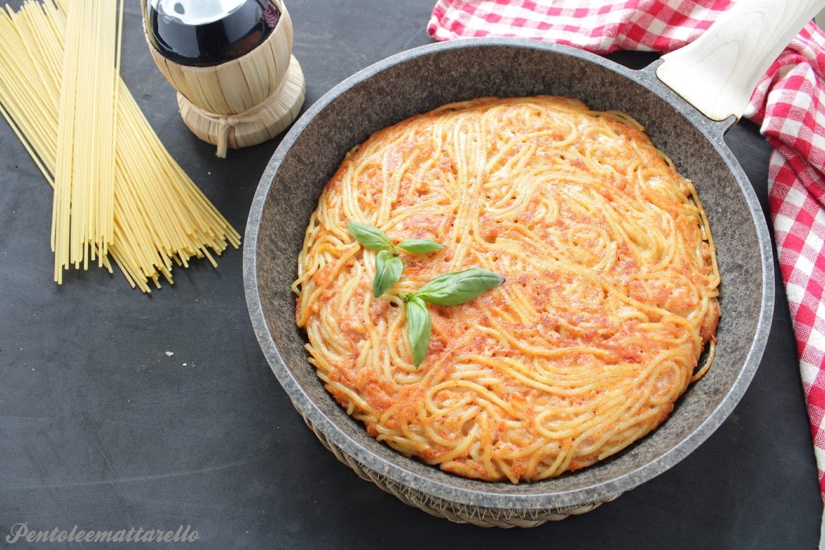 Spaghetti Omelette