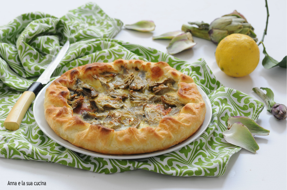 Simple and Tasty Artichoke Puff Pastry