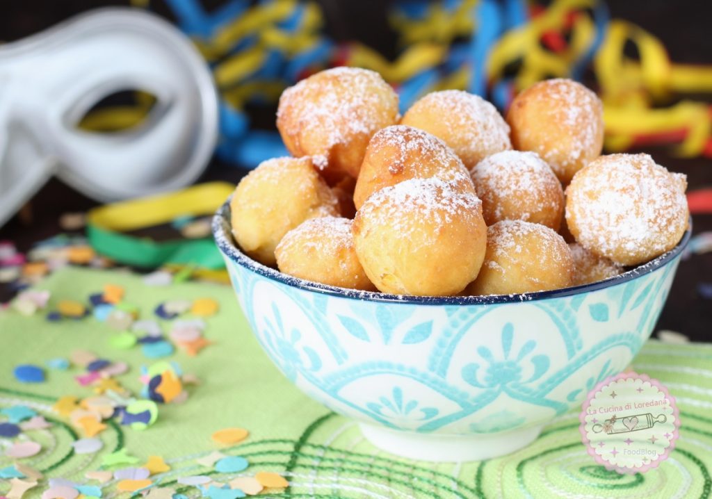 orange and ricotta castagnole