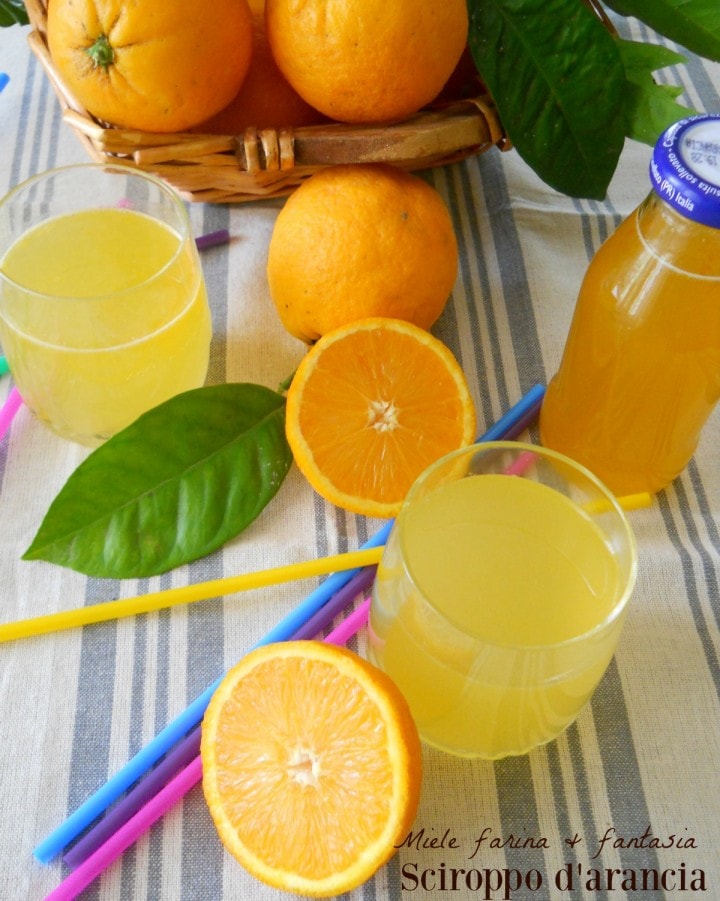 Homemade Orange Syrup