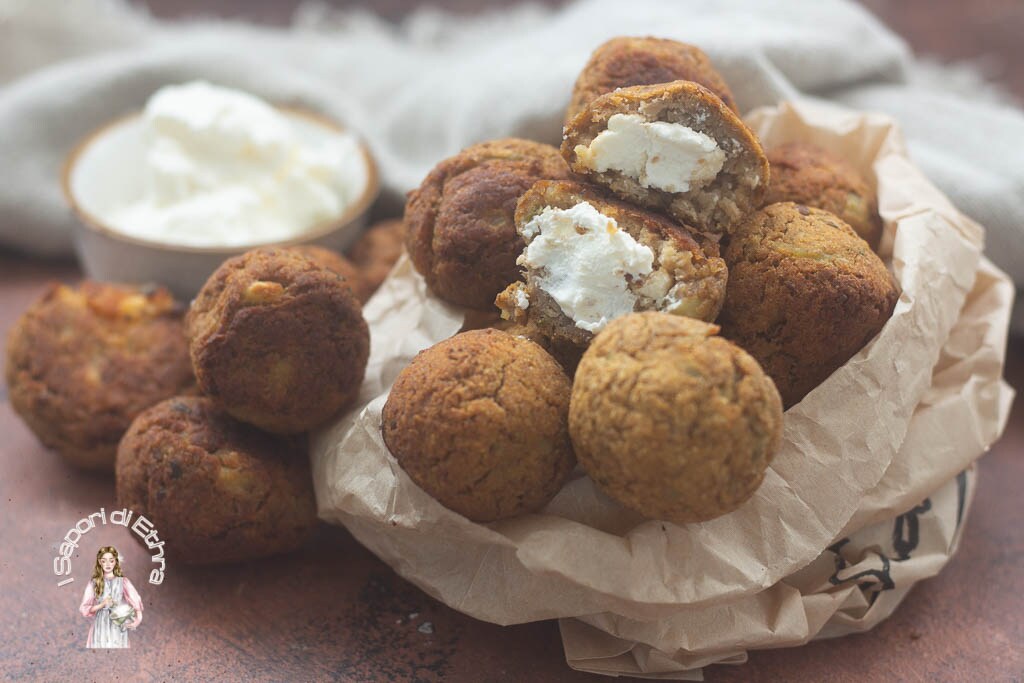 Lentil and Potato Balls with Cheese