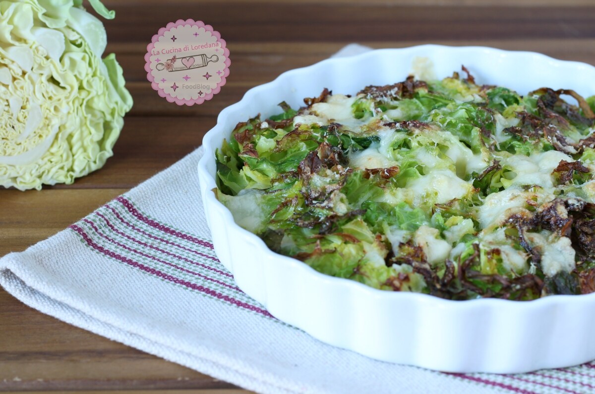 OVEN-BAKED GRATINATED CABBAGE the best recipe to prepare it