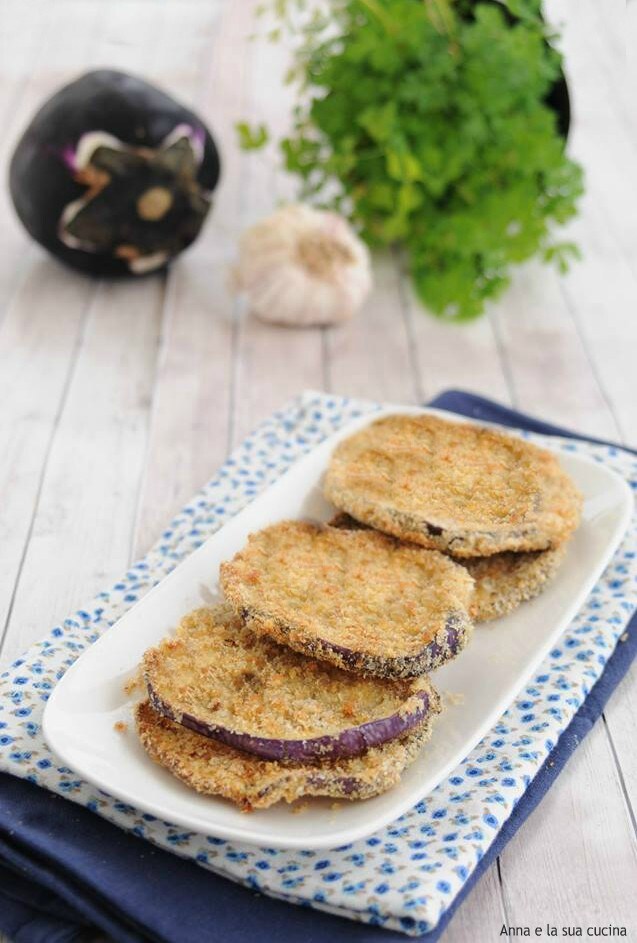 Oven-baked Breaded Eggplants