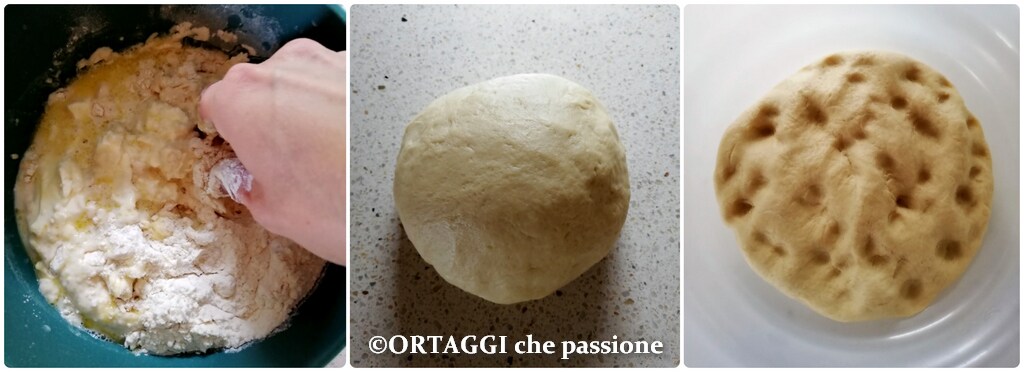 pan-cooked bread dough - ORTAGGI che passione