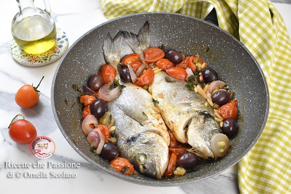 Mediterranean Pan-Seared Sea Bream