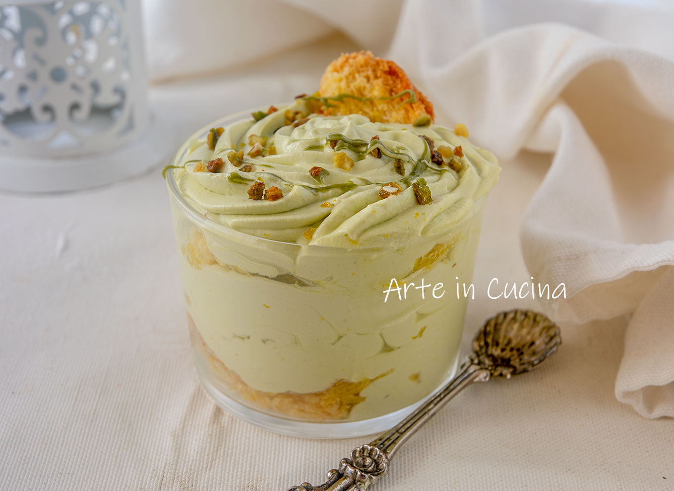 Spoon Pandoro and Pistachio Tiramisu