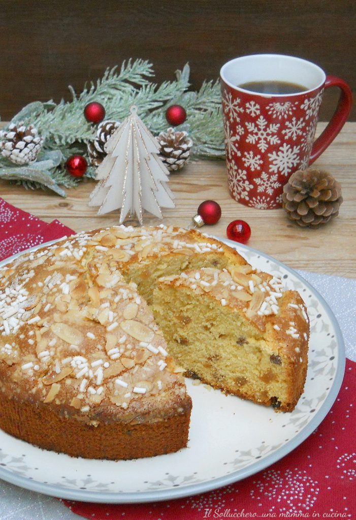 panettone cake without yeast vert