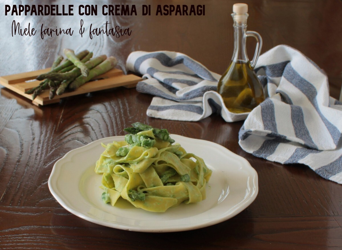 Pappardelle with Asparagus Cream