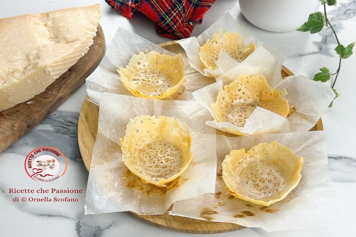 Parmesan Baskets for Tasty Appetizers