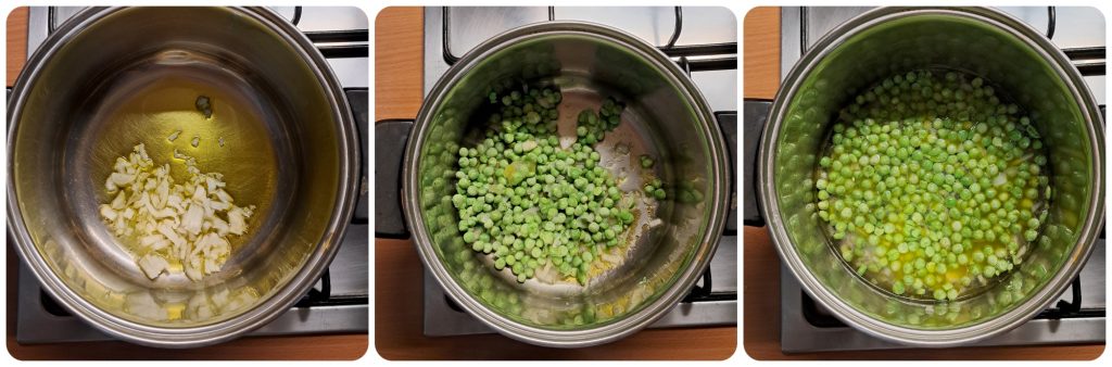 Pasta and Peas Risotto Style