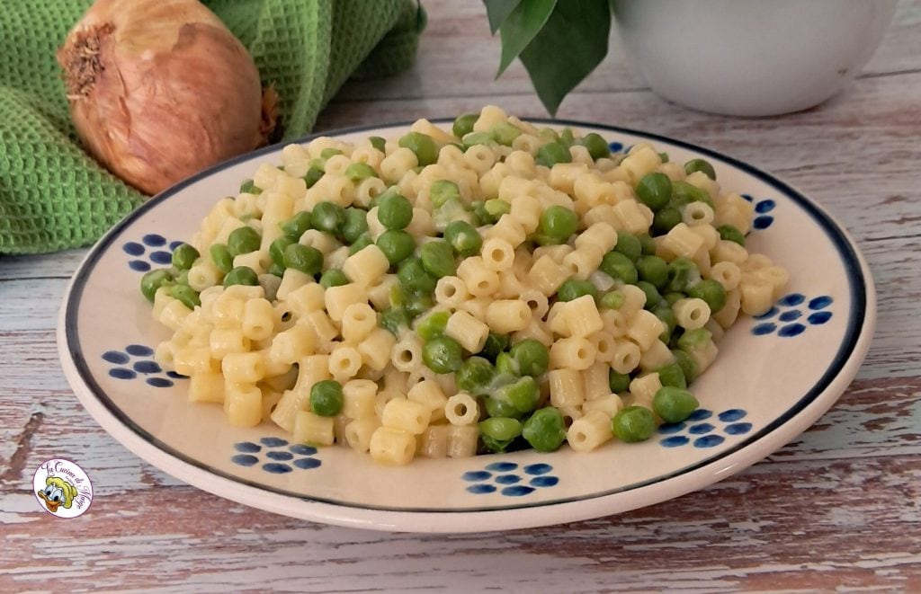 Pasta and Peas Risotto Style