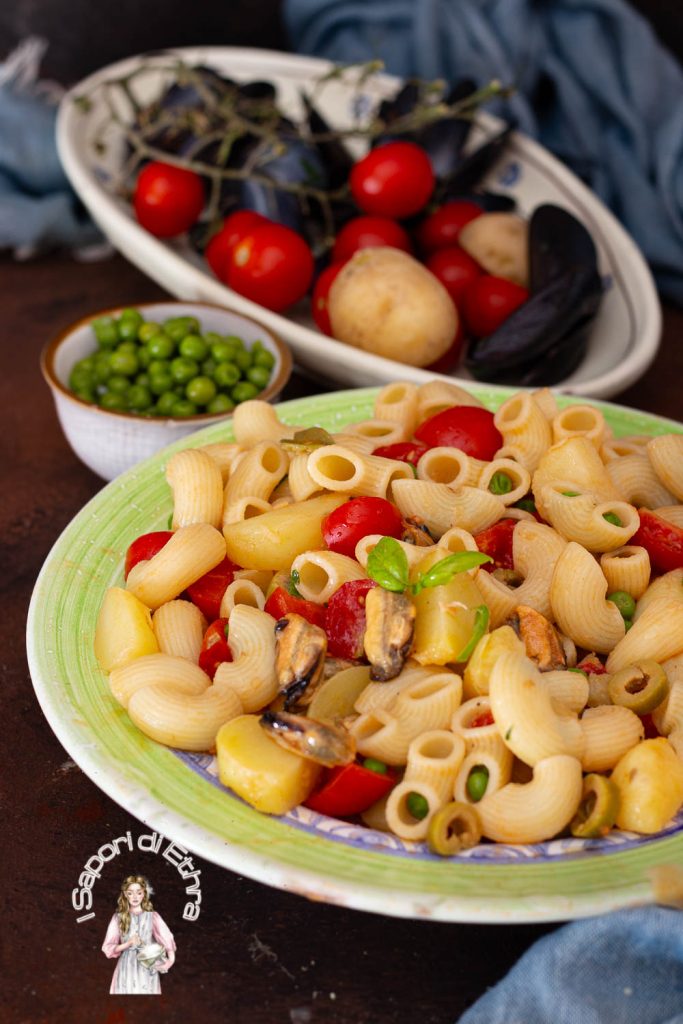 Pasta Salad with Mussels and Potatoes