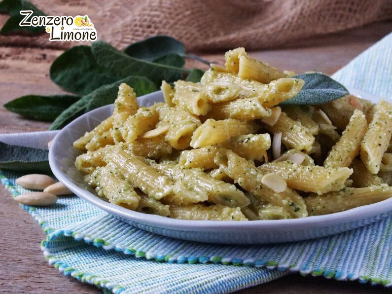 Pasta with Sage and Almonds