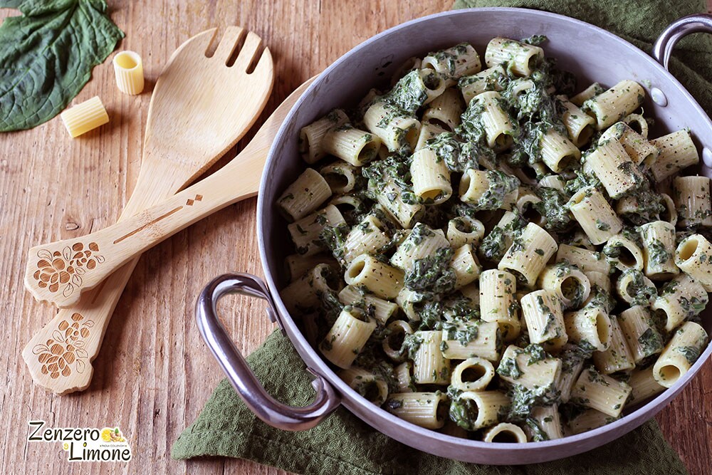 Pasta with Spinach Cream