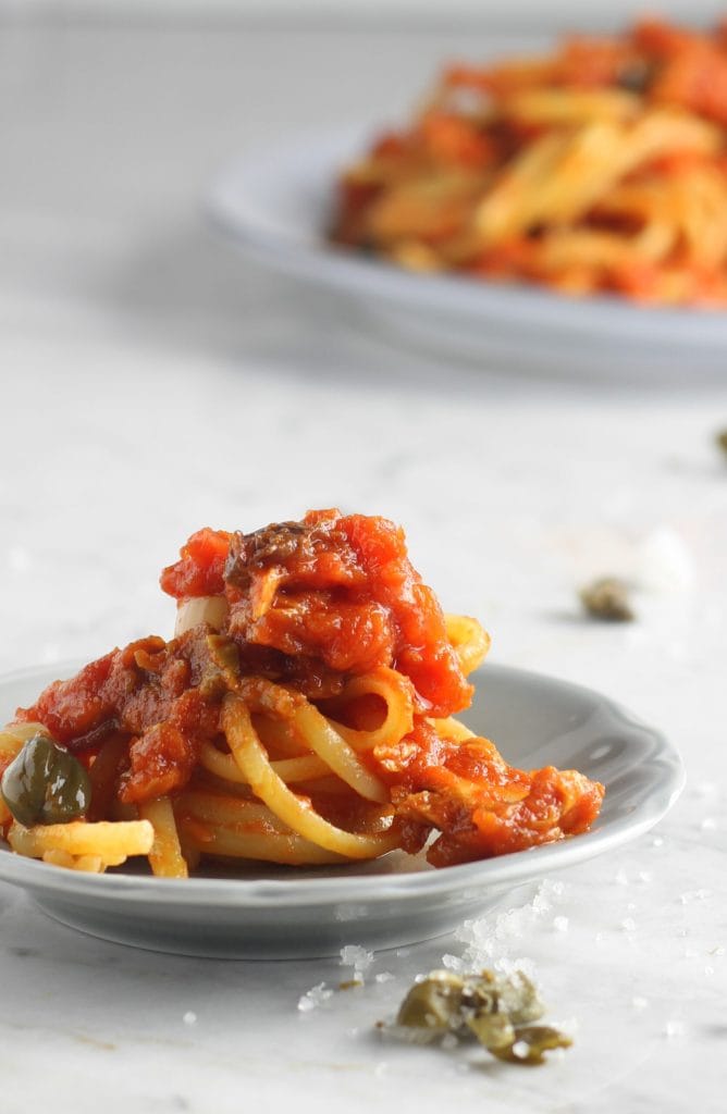 Linguine with Tuna Sauce