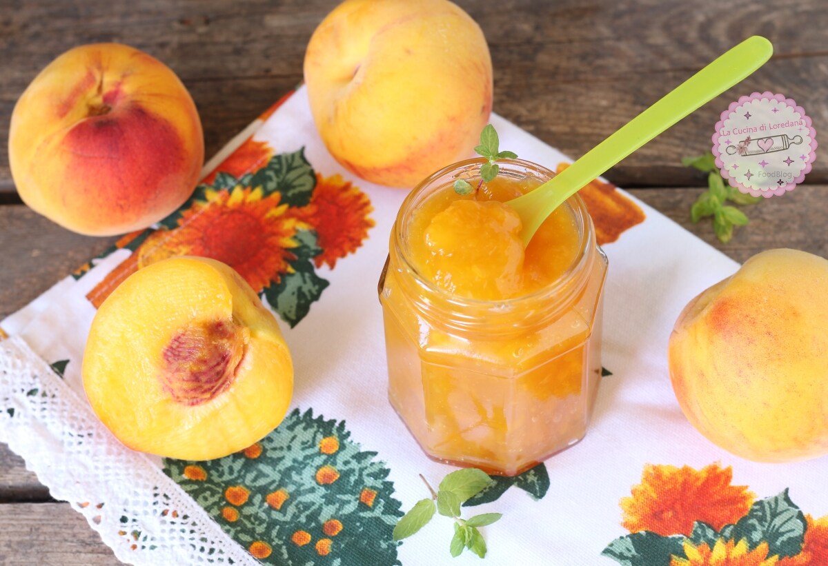 PEACH JAM the simple and perfect recipe