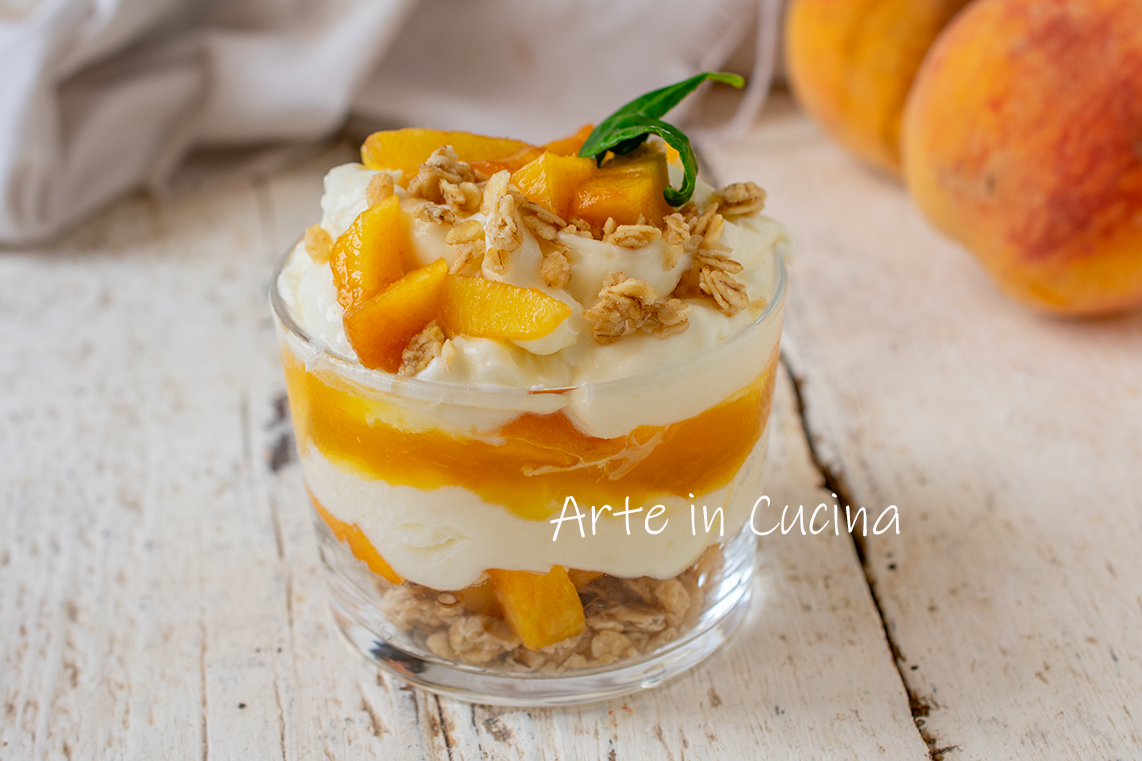 Peach and Muesli Heavenly Tiramisu