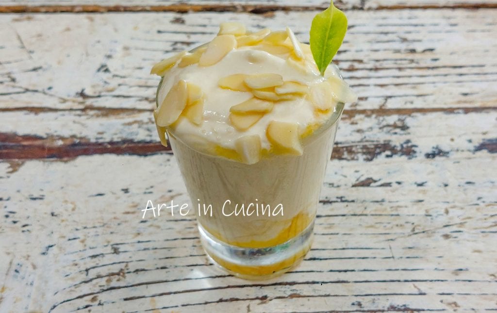 PEACH and WHITE CHOCOLATE MOUSSE