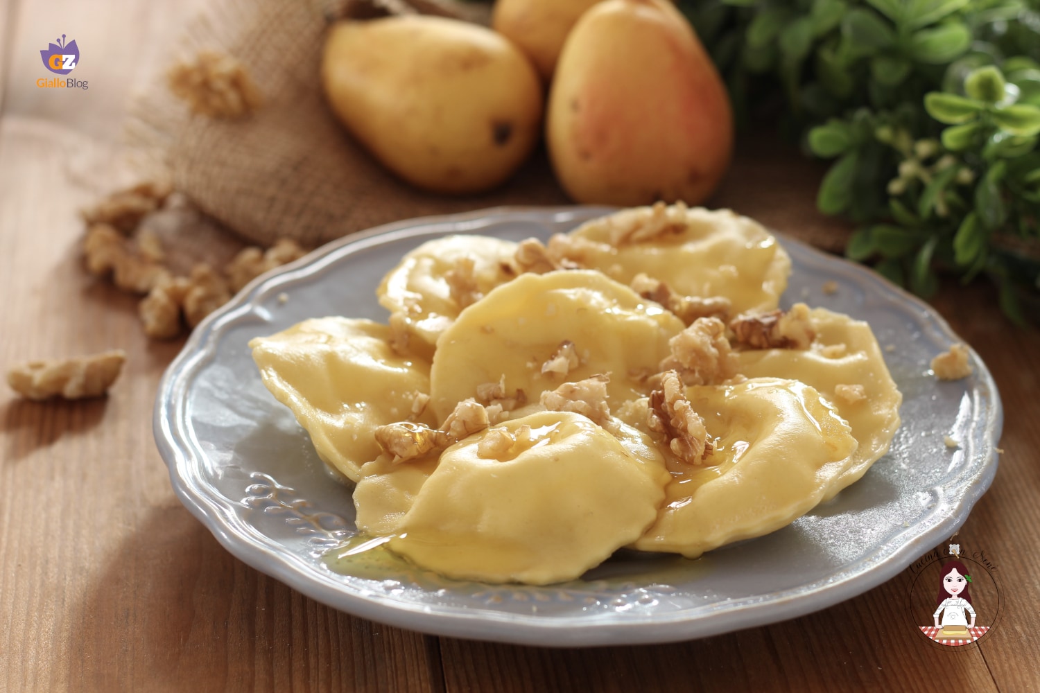 Pear and Mascarpone Ravioli
