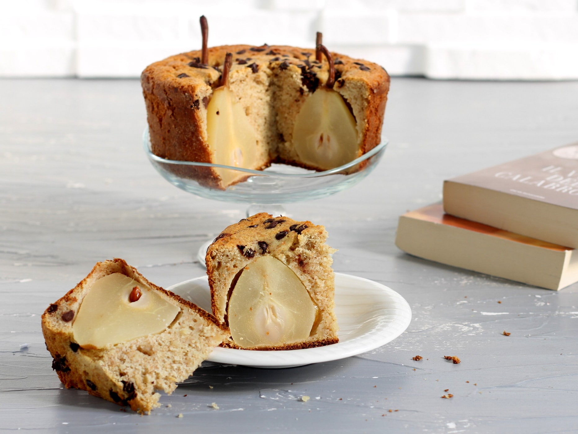 Almond and Pear Cake