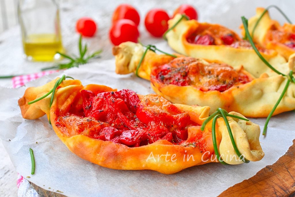 Quick pepper boats appetizer