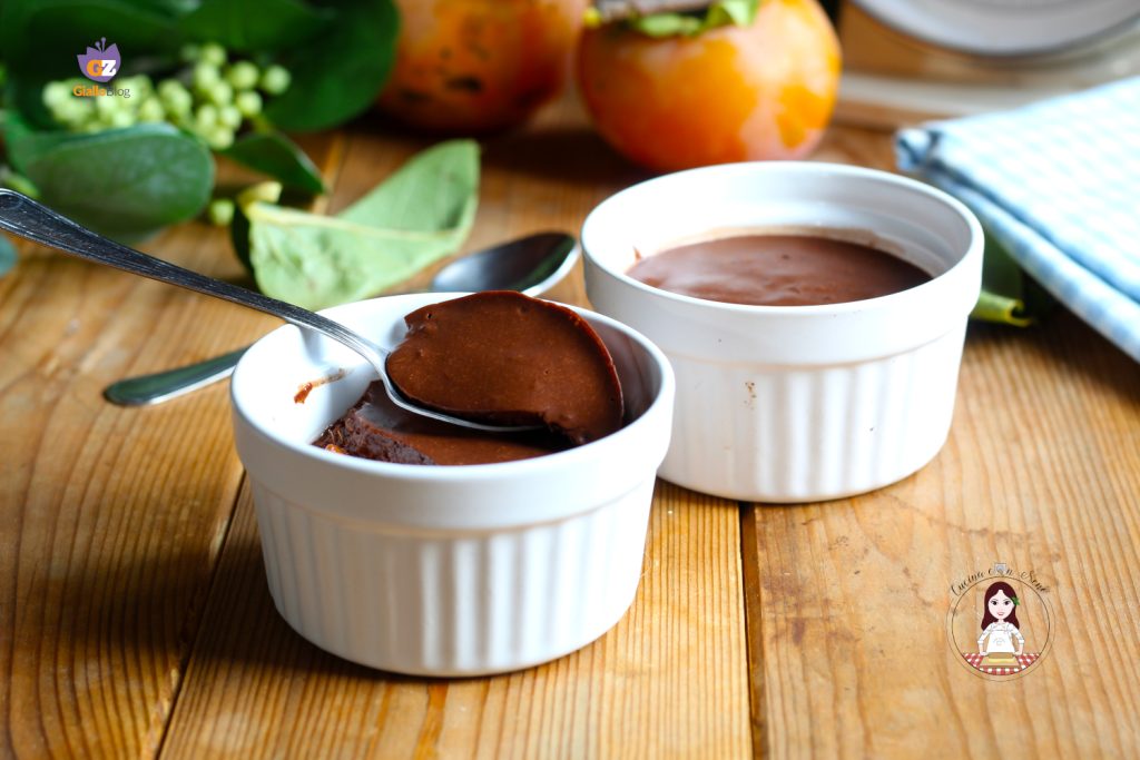 Persimmon and Cocoa Pudding