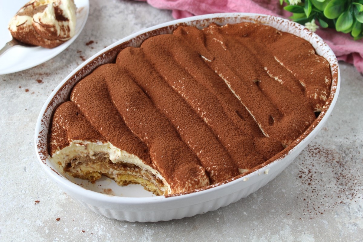 TIRAMISU’ with pasteurized eggs