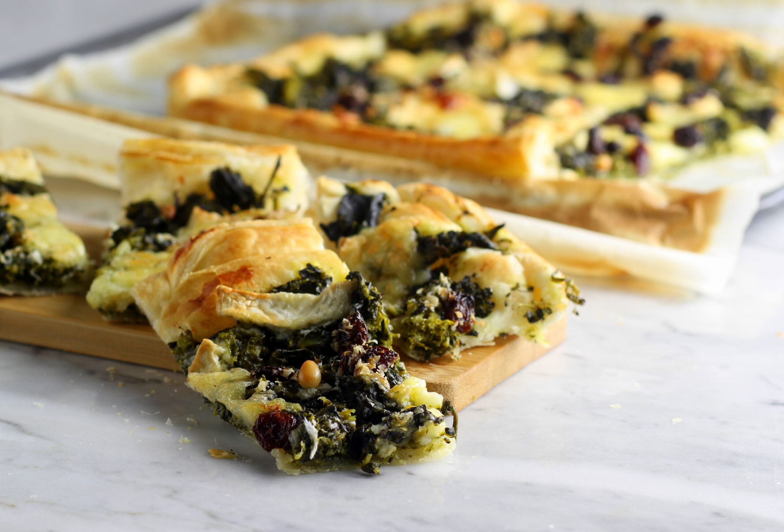 Rustic Pie with Broccoli and Brie