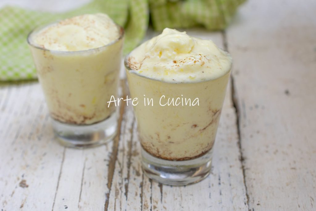 PINEAPPLE SPUMONE cold dessert