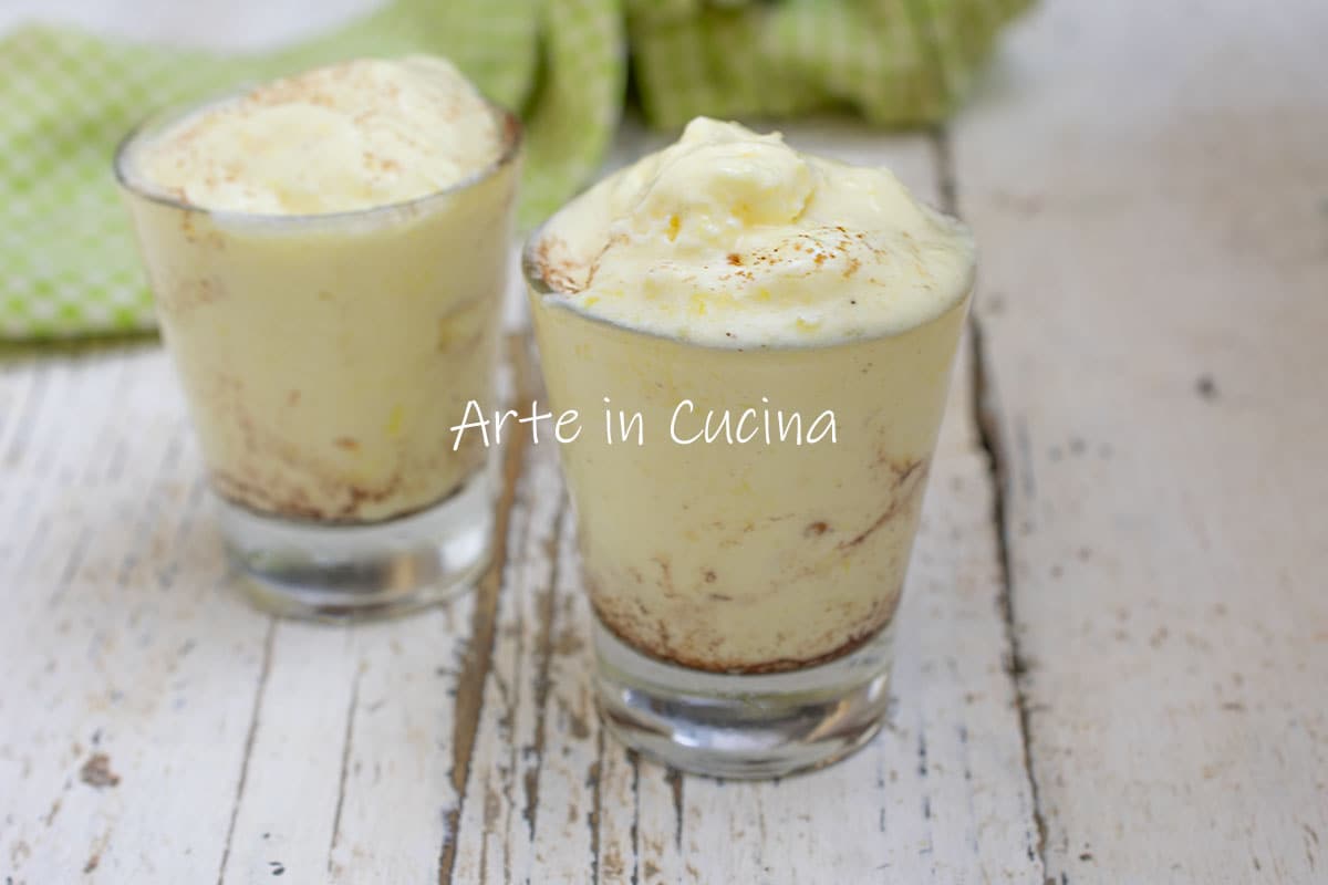 PINEAPPLE SPUMONE cold dessert