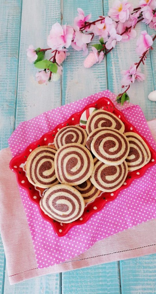 shortbread pinwheels