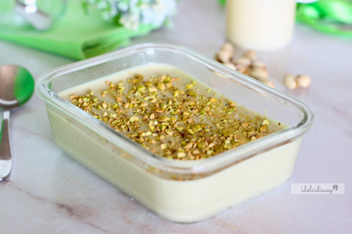 Pistachio Ice Cream Without an Ice Cream Maker